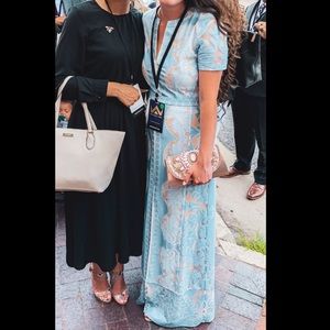 BCBG Maxazria Cailean Maxi Dress - Blue